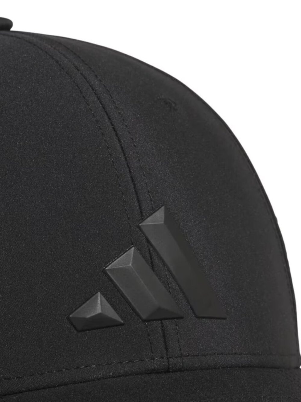 NWT adidas Men's Gameday 5 Stretch Fit Hat Climacool - Black/Black L/XL - NWT - Picture 6 of 10